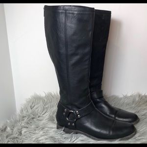 FRYE Black  Phillip Harness Boots